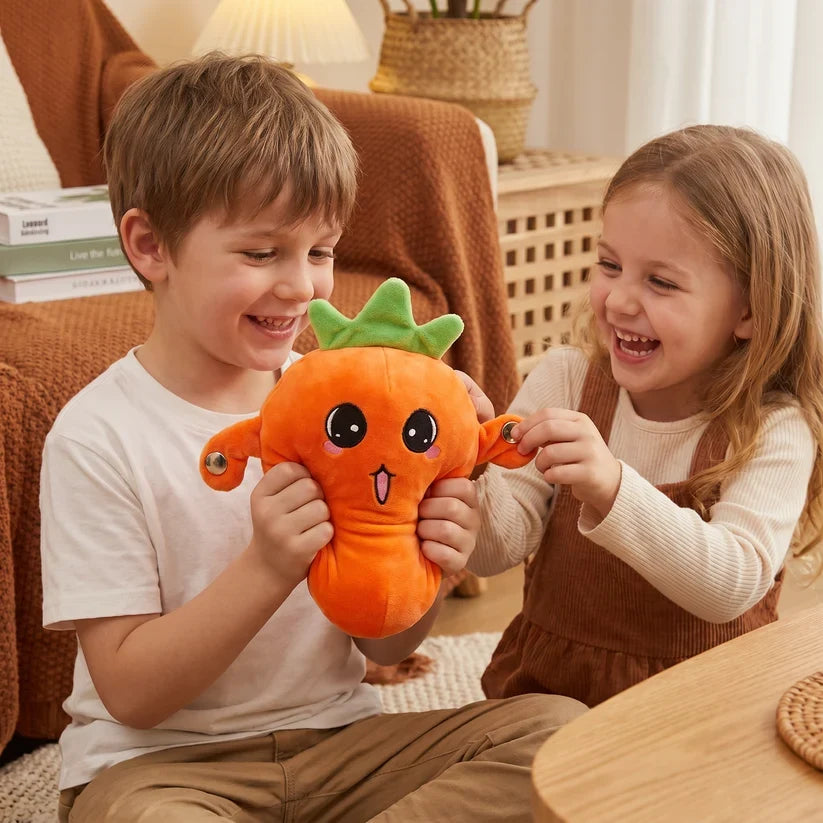 Interactive Fruit Plush Toy for Kids β Sensory Rhythm & Music Toy π΅