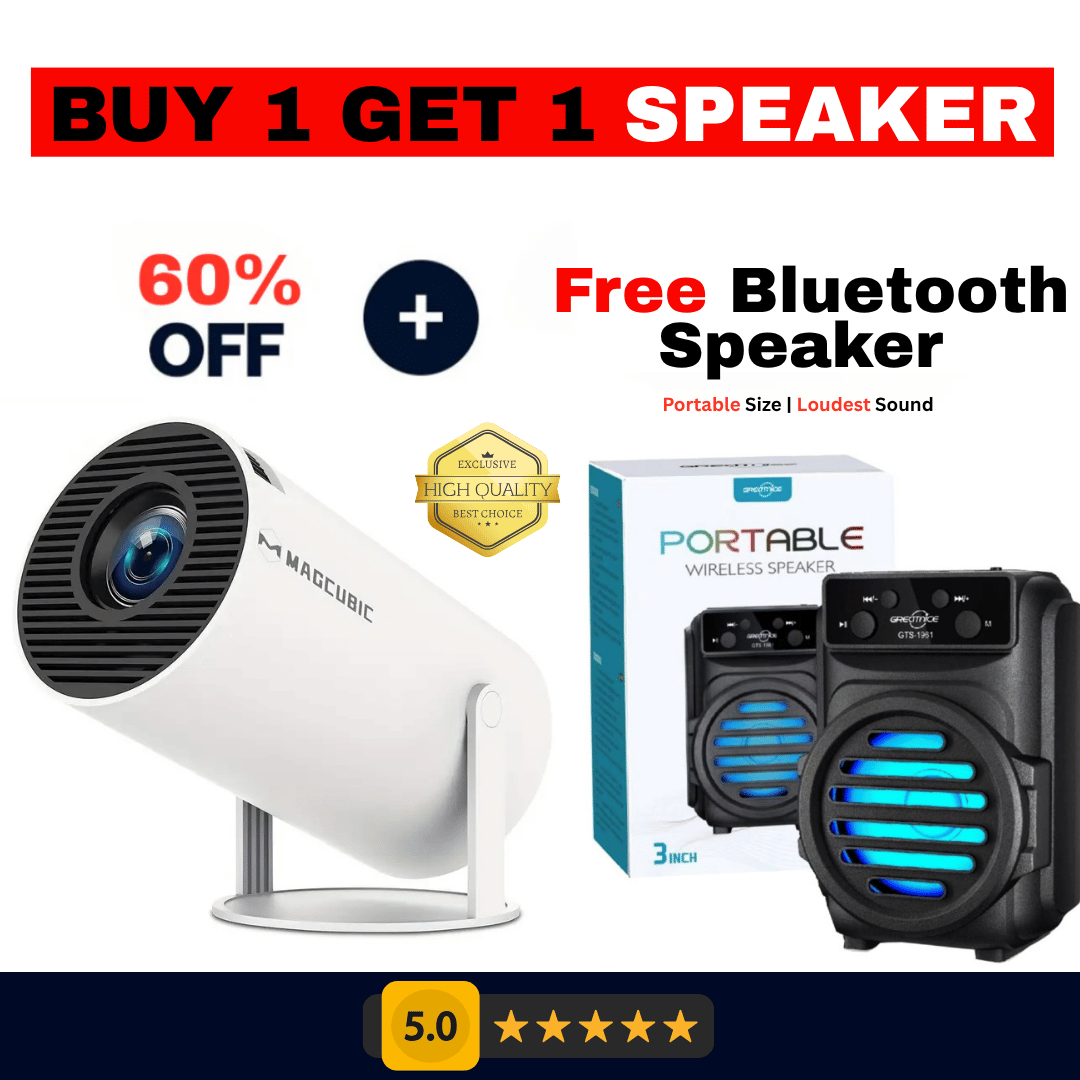 MagCubic™ Spotlight HD Projector - Home Theater