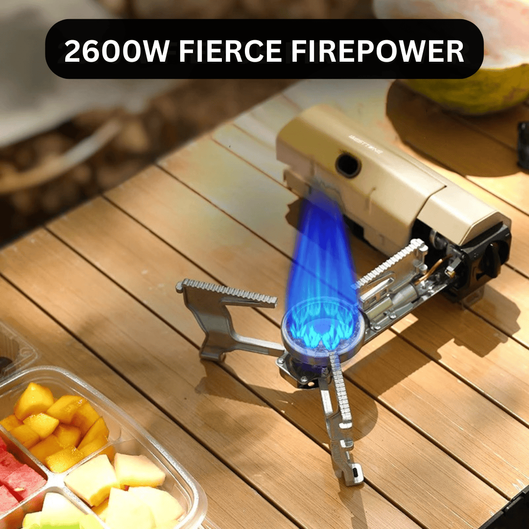 🎁 Today Promotion - 𝐄𝐚𝐬𝐲𝐇𝐢𝐤𝐞™ - Portable Outdoor Gas Stove For Camping & Hiking