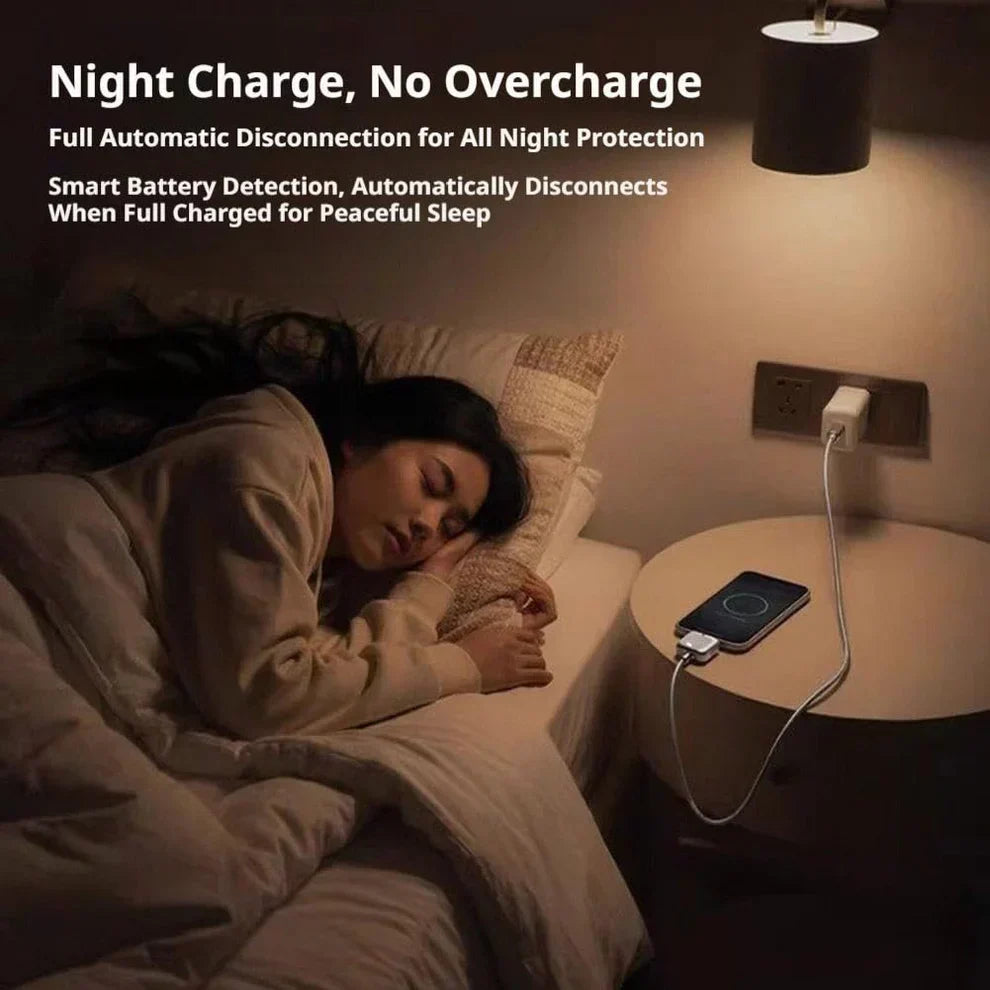 140W Fast Charger Separator, Auto Disconnect Charging Adapter