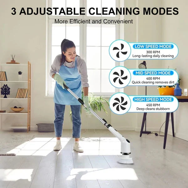 🎁 Last Day Promotion Save 65% - 𝐂𝐥𝐞𝐚𝐧𝐌𝐚𝐱™ HeavyDuty 9-in-1 Electric Spin Cleaner