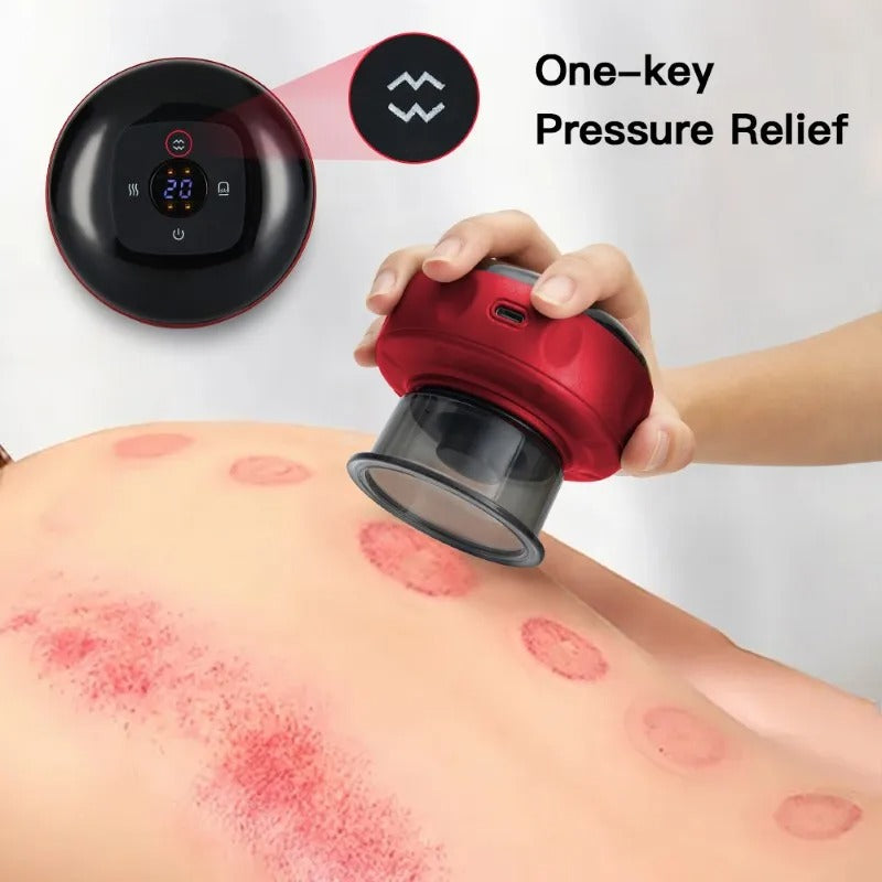 𝐇𝐞𝐚𝐥𝐭𝐡𝐂𝐚𝐫𝐞™ Smart Cupping Massager Device