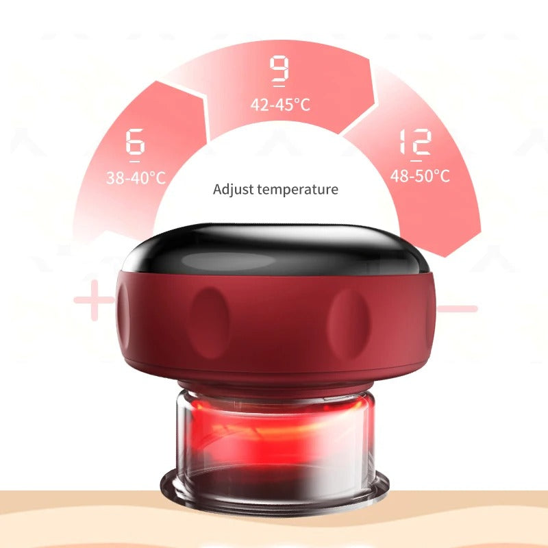 𝐇𝐞𝐚𝐥𝐭𝐡𝐂𝐚𝐫𝐞™ Smart Cupping Massager Device