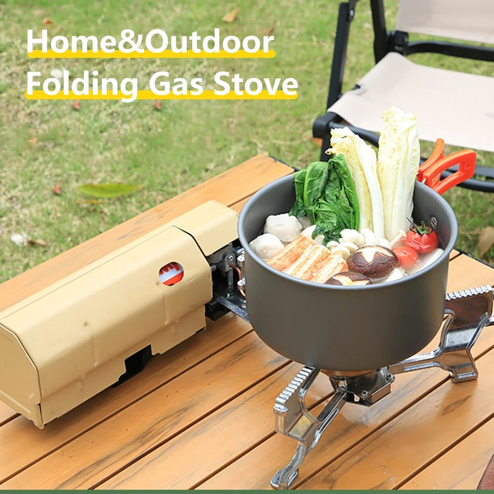 🎁 Today Promotion - 𝐄𝐚𝐬𝐲𝐇𝐢𝐤𝐞™ - Portable Outdoor Gas Stove For Camping & Hiking