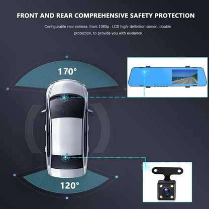 🎁 Last Day Promotion - 𝐎𝐫𝐢𝐠𝐢𝐧𝐚𝐥 𝐂𝐥𝐞𝐚𝐫𝐕𝐢𝐬𝐢𝐨𝐧™ Dual-Lens Car Rear View Smart Mirror Camera